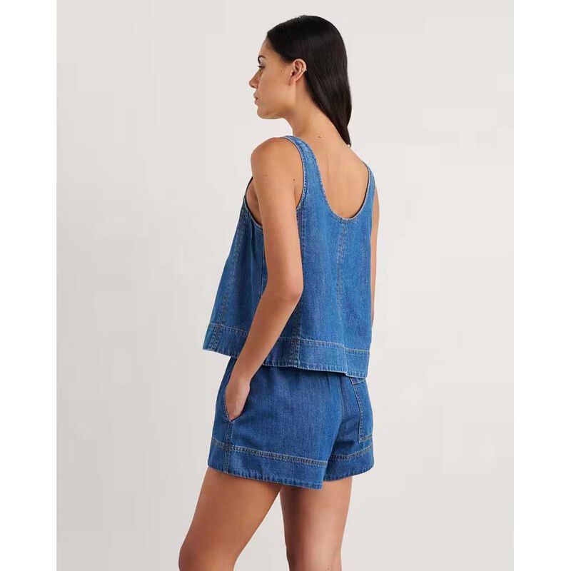 JAG Loe Denim Scoop Tank image number 1